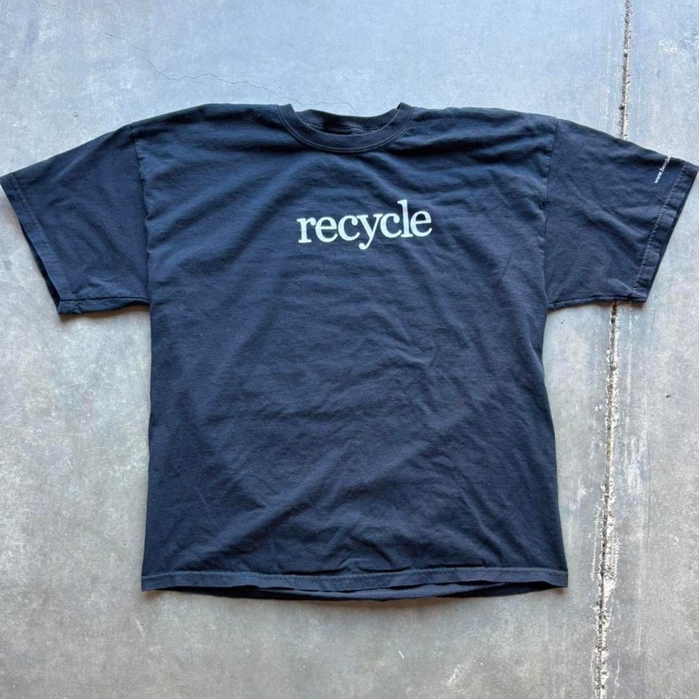 90s Boxy Recycle Center Hit Promo Shirt